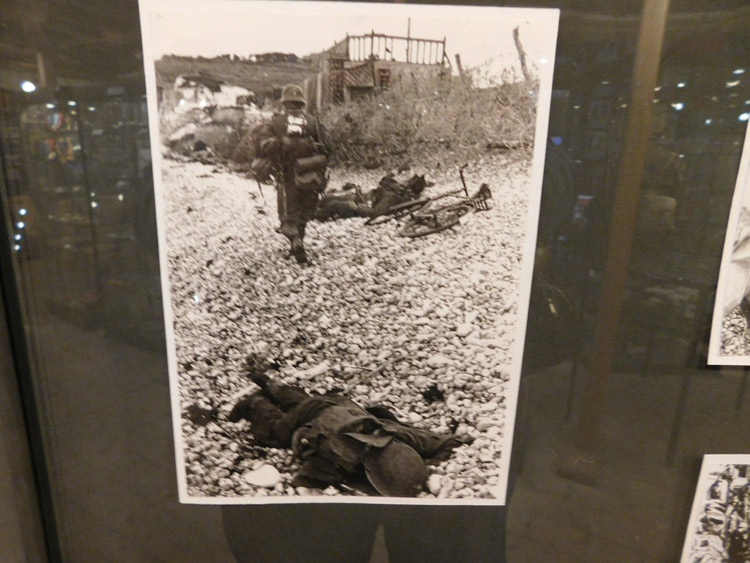 Dieppe disaster on the beach