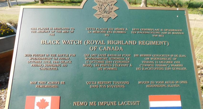 Remembering the sacrifice of the Black Watch of Canada